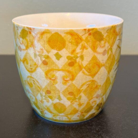 Pimpernel GOLDEN PINEAPPLE Porcelain Wide Mouth Mug ~  Portmeirion Group UK - Picture 2 of 10